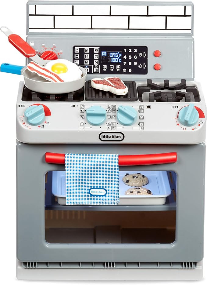 Little Tikes First Oven Realistic Pretend Play Appliance for Kids, Play Kitchen with 11 Accessori... | Amazon (US)