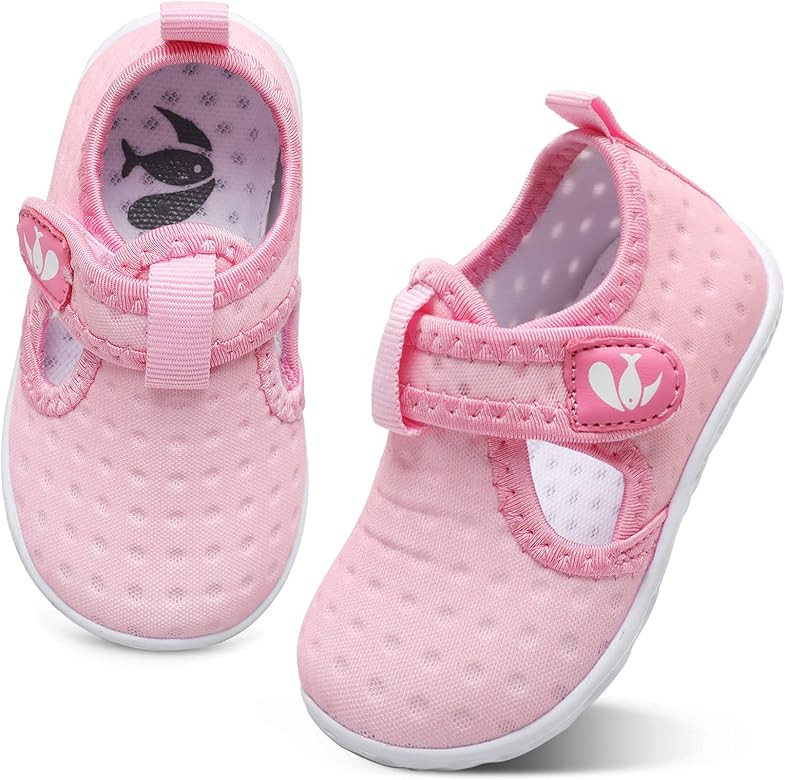 FEETCITY Boys Girls Water Shoes Kids Aqua Socks Quick Dry Barefoot for Beach Swimming Pool | Amazon (US)