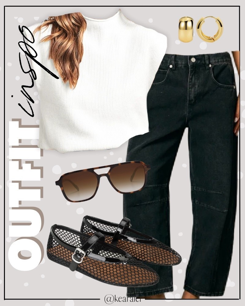 Teacher outfit spring outfits 2026 workwear teacher outfits business casual work clothes Free People inspired outfit looks for less Amazon fashion white short sleeve sweater mock neck turtleneck sweater shirt knit top with black barrel jeans black denim black mesh ballet flats Amazon outfit affordable outfit casual mom outfit momiform business casual teacher outfit teaching workwear office work wear outfits || #freepeople #boho #amazon #oldnavy #target #walmart #affordable #teacher #fashion #summer
.
.
deals sales sale alert Amazon fashion, teacher outfits, business casual, casual outfits, neutrals, street style, Midi skirt, Maxi Dress, Swimsuit, Bikini, Travel, skinny Jeans, Puffer Jackets, Concert Outfits, Cocktail Dresses, Sweater dress, Sweaters, cardigans Fleece Pullovers, hoodies, button-downs, Oversized Sweatshirts, Jeans, High Waisted Leggings, dresses, joggers, fall Fashion, winter fashion, leather jacket, Sherpa jackets, Deals, shacket, Plaid Shirt Jackets, apple watch bands, lounge set, Date Night Outfits, Vacation outfits, Mom jeans, shorts, sunglasses, Disney outfits, Romper, jumpsuit, Airport outfits, biker shorts, Weekender bag, plus size fashion, Stanley cup tumbler, boots booties tall over the knee, ankle boots, Chelsea boots, combat boots, pointed toe, chunky sole, heel, high heels, mules, clogs, sneakers, slip on shoes, Nike, adidas, vans, dr. marten’s, ugg slippers, golden goose, sandals, high heels, loafers, Birkenstocks, Steve Madden Target, Abercrombie and fitch, Nordstrom


#LTKSeasonal #LTKWorkwear #LTKootd