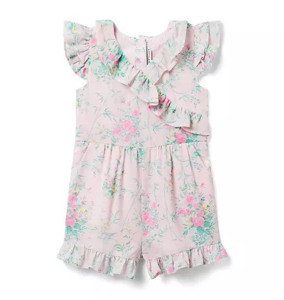 Floral Chiffon Romper | Janie and Jack