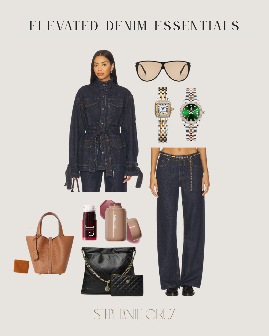 Elevated denim staples styled with timeless accessories for that effortless off-duty look.

#LTKfinds #LTKstyle #elevatedbasics #revolvefinds #amazonfashion #offdutystyle #wardrobebasics  

 #LTKgrwm #LTKootd