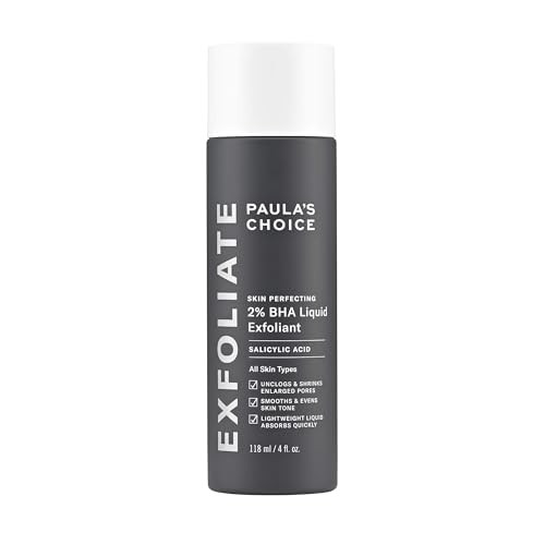 Paulas Choice--SKIN PERFECTING 2% BHA Liquid Salicylic Acid Exfoliant--Facial Exfoliant for Black... | Amazon (US)