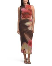 Mesh Floral Dress | TJ Maxx