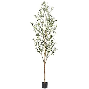 Nearly Natural 82” Olive Artificial Silk Trees Green | Amazon (US)
