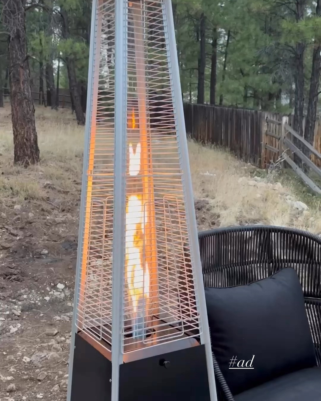 
#AD It’s that time of the year when the weather changes and we finally get to enjoy some backyard living again. @Loweshomeimprovement #Lowespartner has everything we need to refresh our outdoor space and with the cooler weather. We definitely needed some patio heaters! Lowe’s had several to choose from and we decided to go with these cool towers that have visible flames behind protective glass. It’s perfect for our new house in Flagstaff.

OTHER WAYS TO SHOP:
-SHOP MY LTK by clicking link in bio or downloading the @shop.ltk app #ltkfind #ltkhome #ltk #liketkit 

#LTKHome