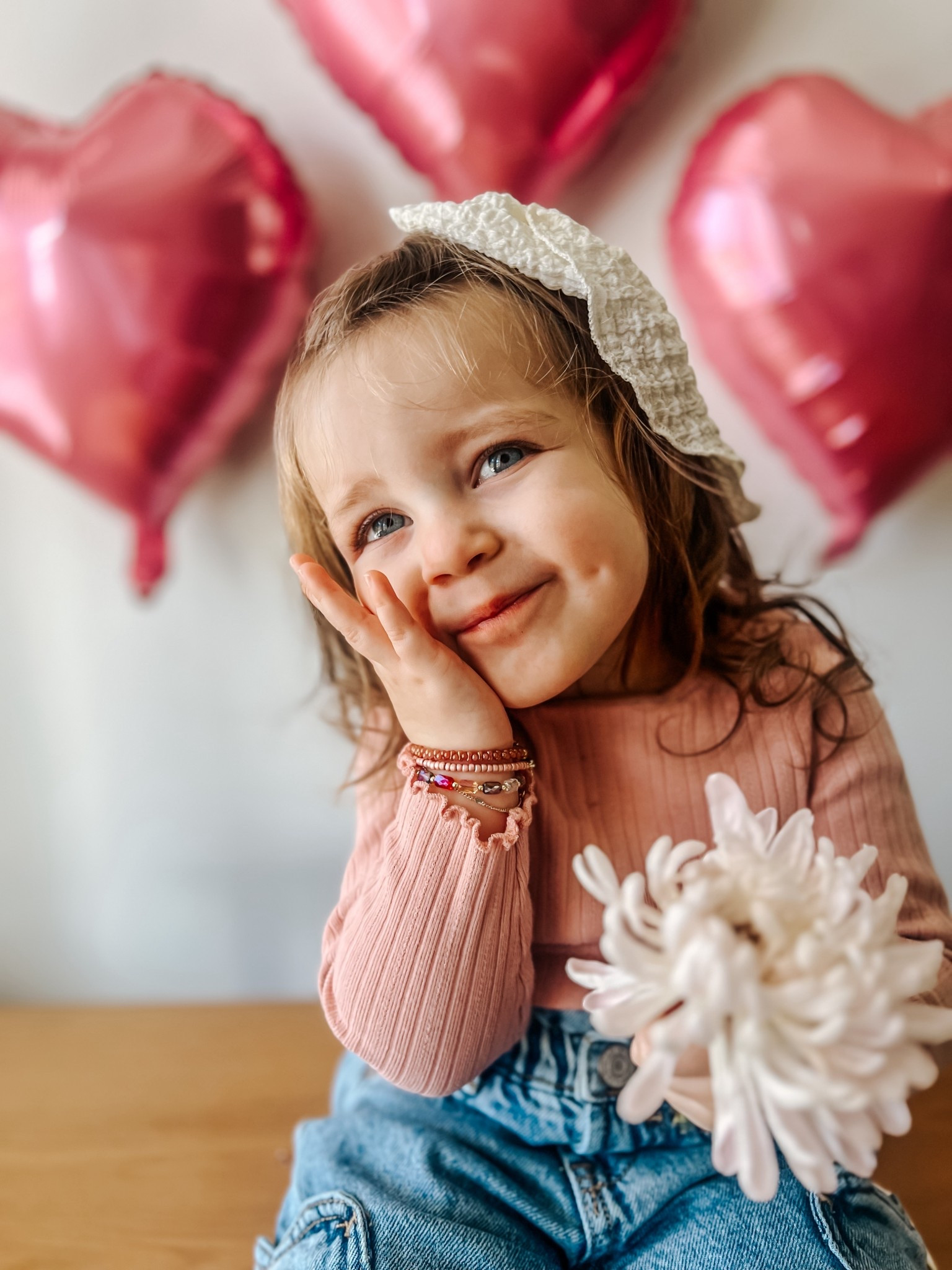 My girl is ready for ❤️ day!!! We are far from girly, but during Valentines season we can’t help but give into all the pink, hearts, and sparkles! 

#LTKSeasonal #LTKmomlife #LTKKids