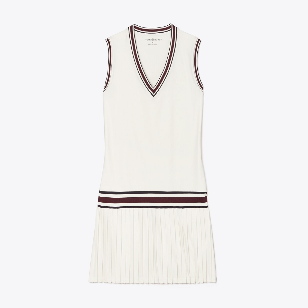 PERFORMANCE V-NECK TENNIS DRESS | Tory Burch (US)