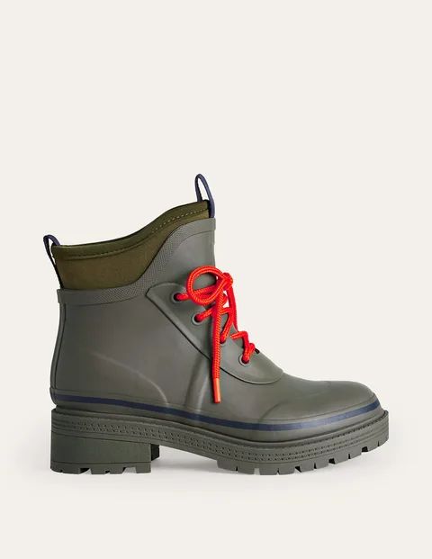 Mary Lace-up Wellington Boots | Boden (US)