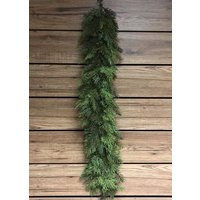 2 Feet/28"" Real Touch Cedar & Hemlock Garland/ Faux Garlands/Vines/Greenery/Wedding Centerpieces/Ho | Etsy (US)