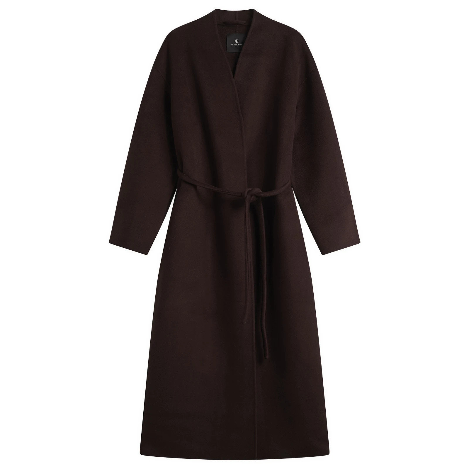 Anine Bing Women's Hunter Coat in Deep Brown, Size Medium | END. Clothing