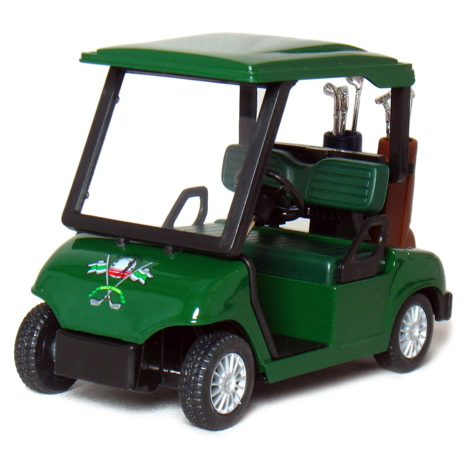 🏌️ KiNSFUN Golf Cart 4½" Die Cast Metal Model Toy, Green ⛳ | Amazon (US)