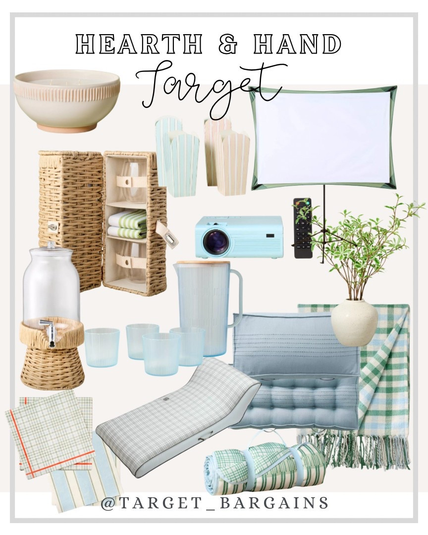 Backyard Movie Night! Target Home. Hearth & Hand. 

#LTKSeasonal #LTKHome #LTKFindsUnder100