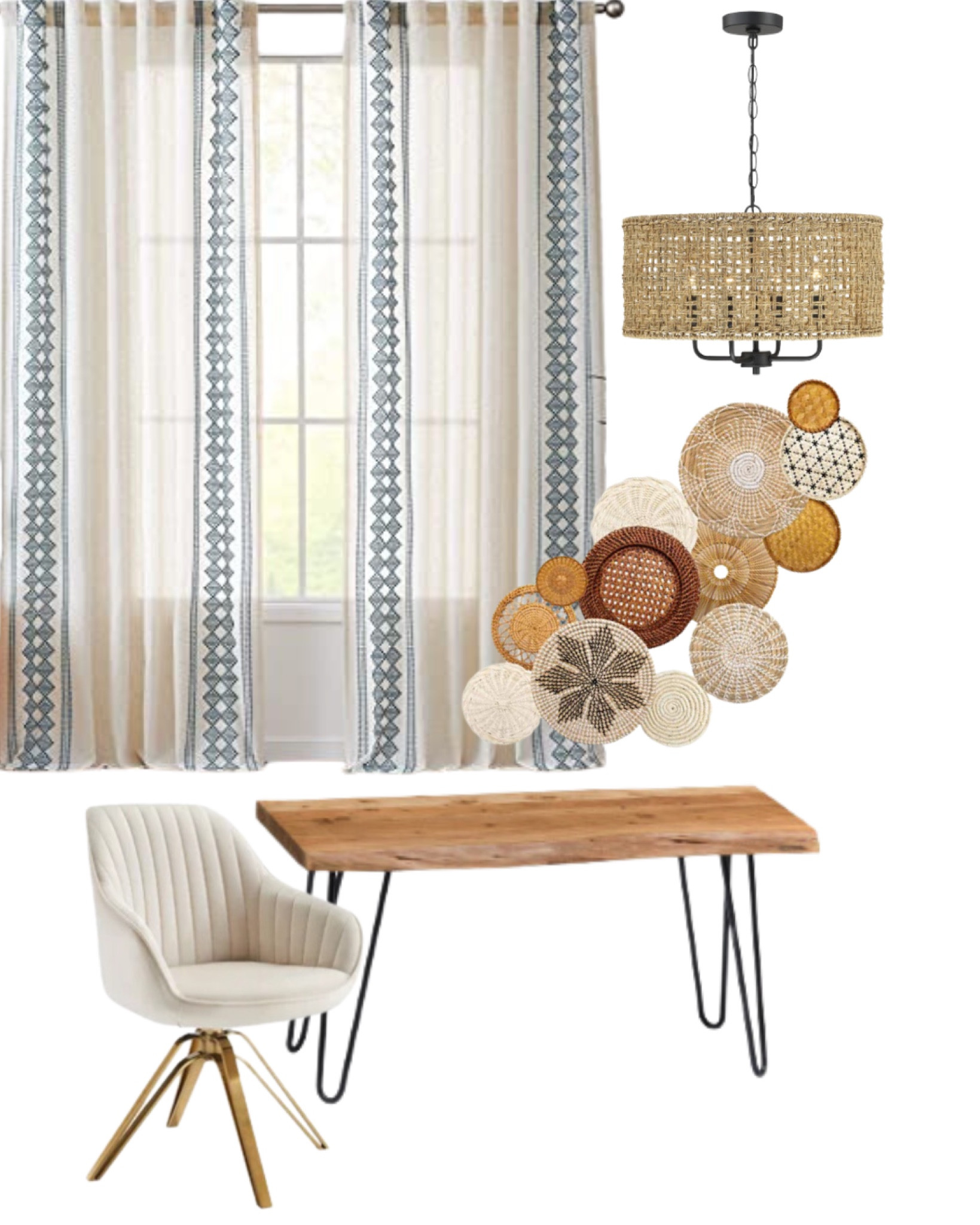 Simple boho office space  

#LTKfamily #LTKFind #LTKhome