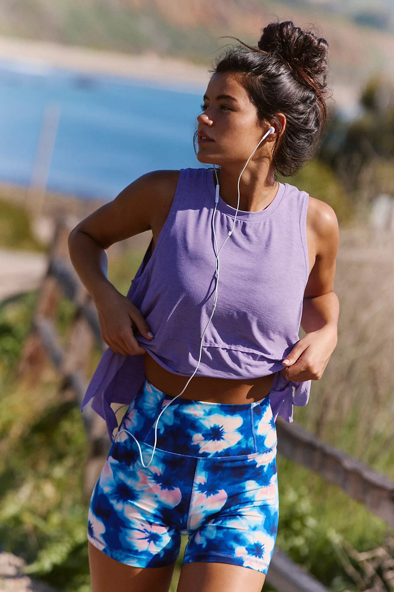 Never Better Printed Bike Shorts | Free People (Global - UK&FR Excluded)