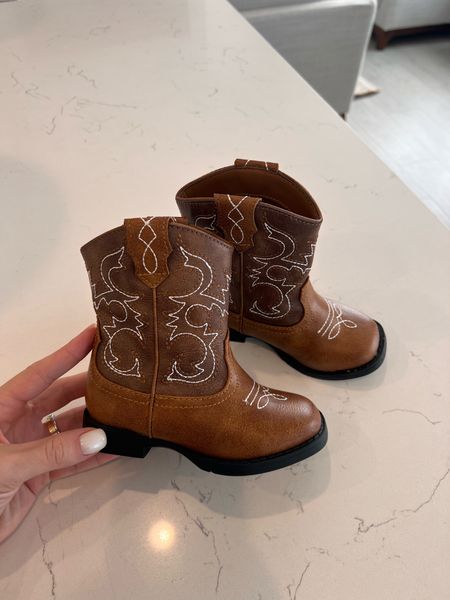 Toddler cowboy boots 

#LTKbaby #LTKSeasonal #LTKunder50