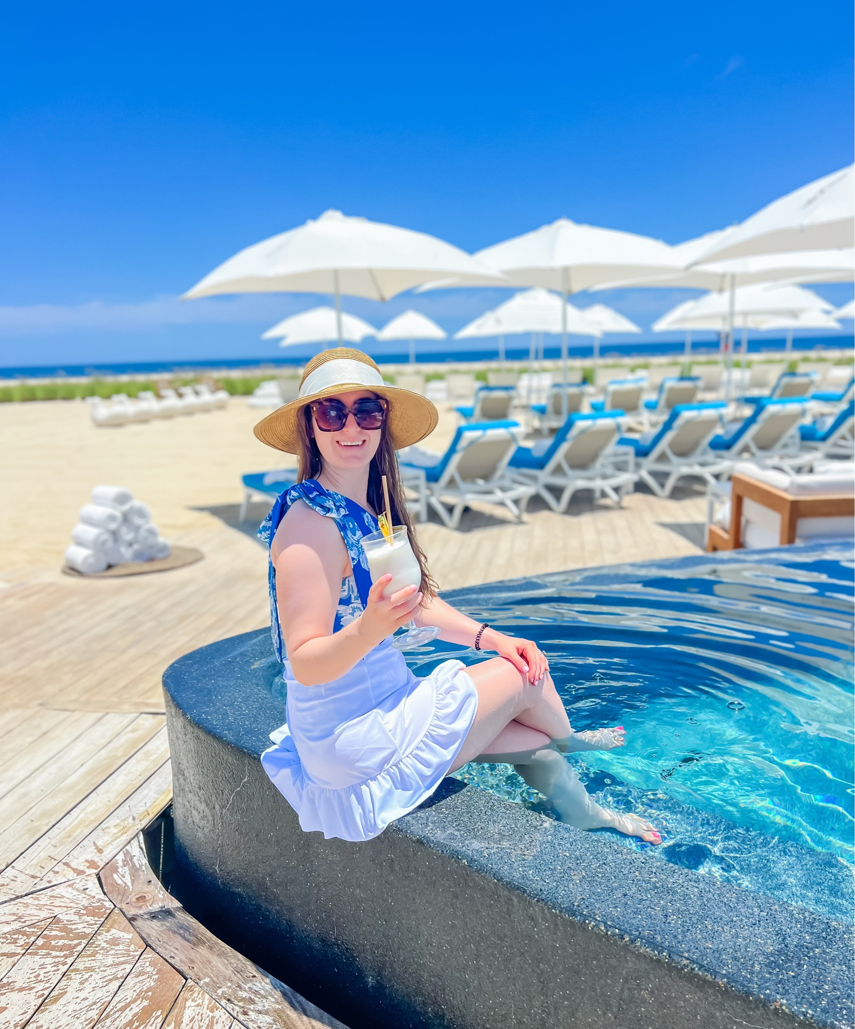 Missing this view, but excited that Jake and I are going to Puerto Rico later this month. 🏝️🍹👒 
My swimsuit is @summersalt and I’ve linked everything else  

#LTKSwim #LTKTravel #LTKStyleTip