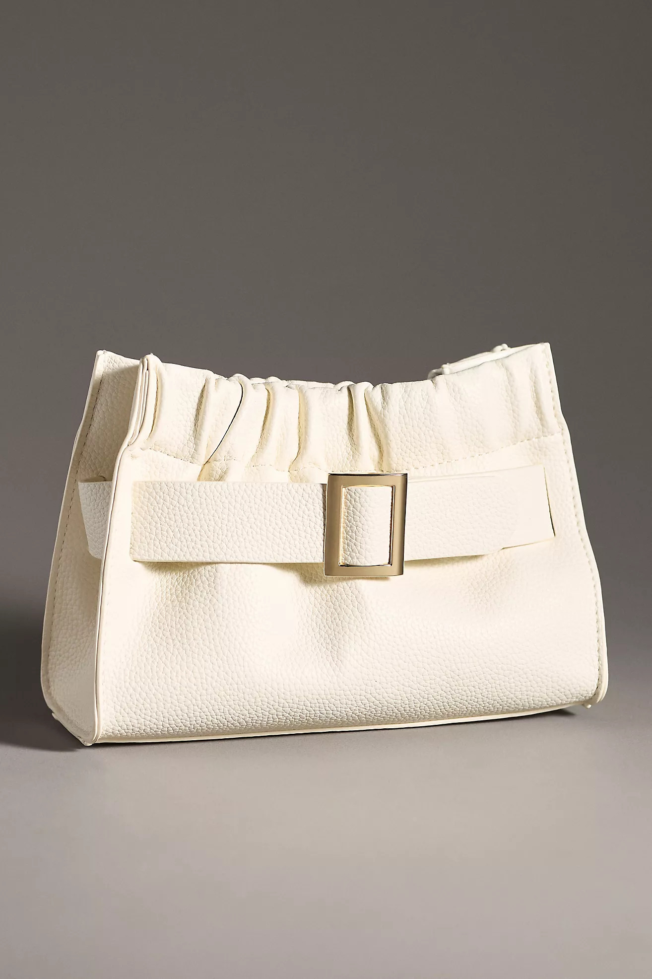 Pebbled Buckle Clutch | Anthropologie (US)