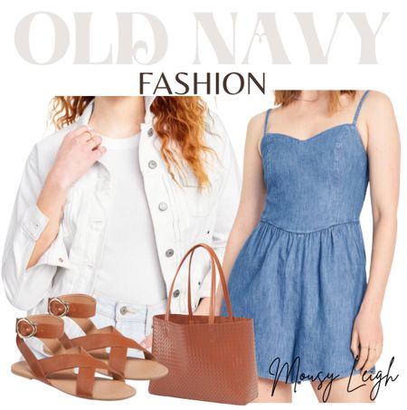 Romper and denim jacket paired with brown accessories! 

old navy, old navy finds, old navy spring, found it at old navy, old navy style, old navy fashion, old navy outfit, ootd, clothes, old navy clothes, inspo, outfit, old navy fit, tanks, bag, tote, backpack, belt bag, shoulder bag, hand bag, tote bag, oversized bag, mini bag, clutch, blazer, blazer style, blazer fashion, blazer look, blazer outfit, blazer outfit inspo, blazer outfit inspiration, jumpsuit, cardigan, bodysuit, workwear, work, outfit, workwear outfit, workwear style, workwear fashion, workwear inspo, outfit, work style,  spring, spring style, spring outfit, spring outfit idea, spring outfit inspo, spring outfit inspiration, spring look, spring fashion, spring tops, spring shirts, spring shorts, shorts, sandals, spring sandals, summer sandals, spring shoes, summer shoes, flip flops, slides, summer slides, spring slides, slide sandals, summer, summer style, summer outfit, summer outfit idea, summer outfit inspo, summer outfit inspiration, summer look, summer fashion, summer tops, summer shirts, graphic, tee, graphic tee, graphic tee outfit, graphic tee look, graphic tee style, graphic tee fashion, graphic tee outfit inspo, graphic tee outfit inspiration,  looks with jeans, outfit with jeans, jean outfit inspo, pants, outfit with pants, dress pants, leggings, faux leather leggings, tiered dress, flutter sleeve dress, dress, casual dress, fitted dress, styled dress, fall dress, utility dress, slip dress, skirts,  sweater dress, sneakers, fashion sneaker, shoes, tennis shoes, athletic shoes,  dress shoes, heels, high heels, women’s heels, wedges, flats,  jewelry, earrings, necklace, gold, silver, sunglasses, Gift ideas, holiday, gifts, cozy, holiday sale, holiday outfit, holiday dress, gift guide, family photos, holiday party outfit, gifts for her, resort wear, vacation outfit, date night outfit, shopthelook, travel outfit, 

#LTKstyletip #LTKshoecrush #LTKSeasonal