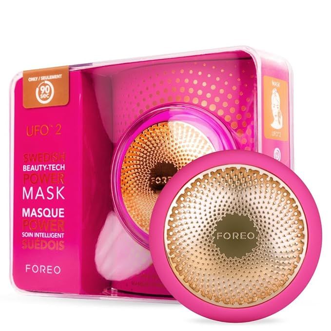 FOREO UFO 2 Supercharged Face Mask - Warming - Face Moisturizer - Dark Spot & Acne Scar Treatment... | Amazon (US)