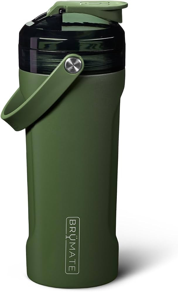BrMate MultiShaker Blender Bottle | 100% Leakproof Insulated Stainless Steel Shaker | Protein and... | Amazon (US)