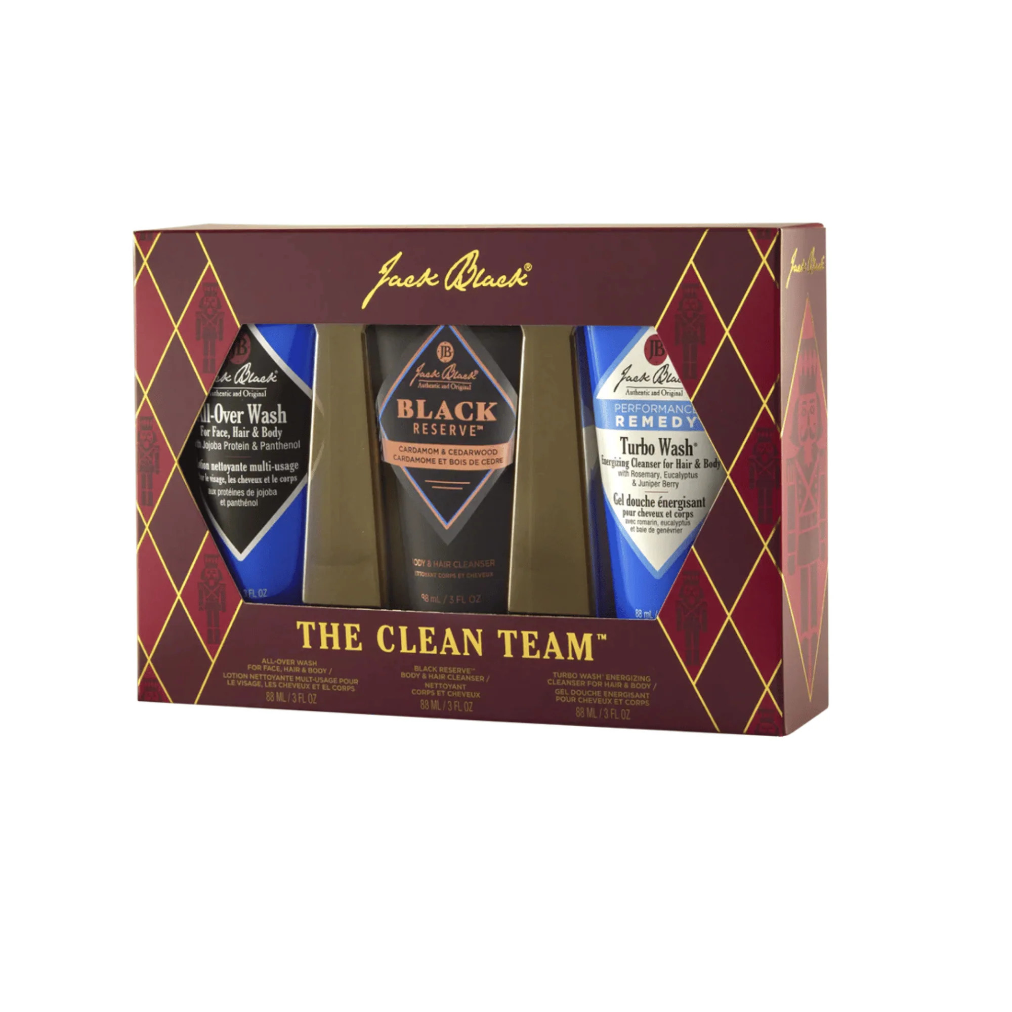 Jack Black Holiday The Clean Team Set (3 x 3 oz)#10085606 | Smallflower