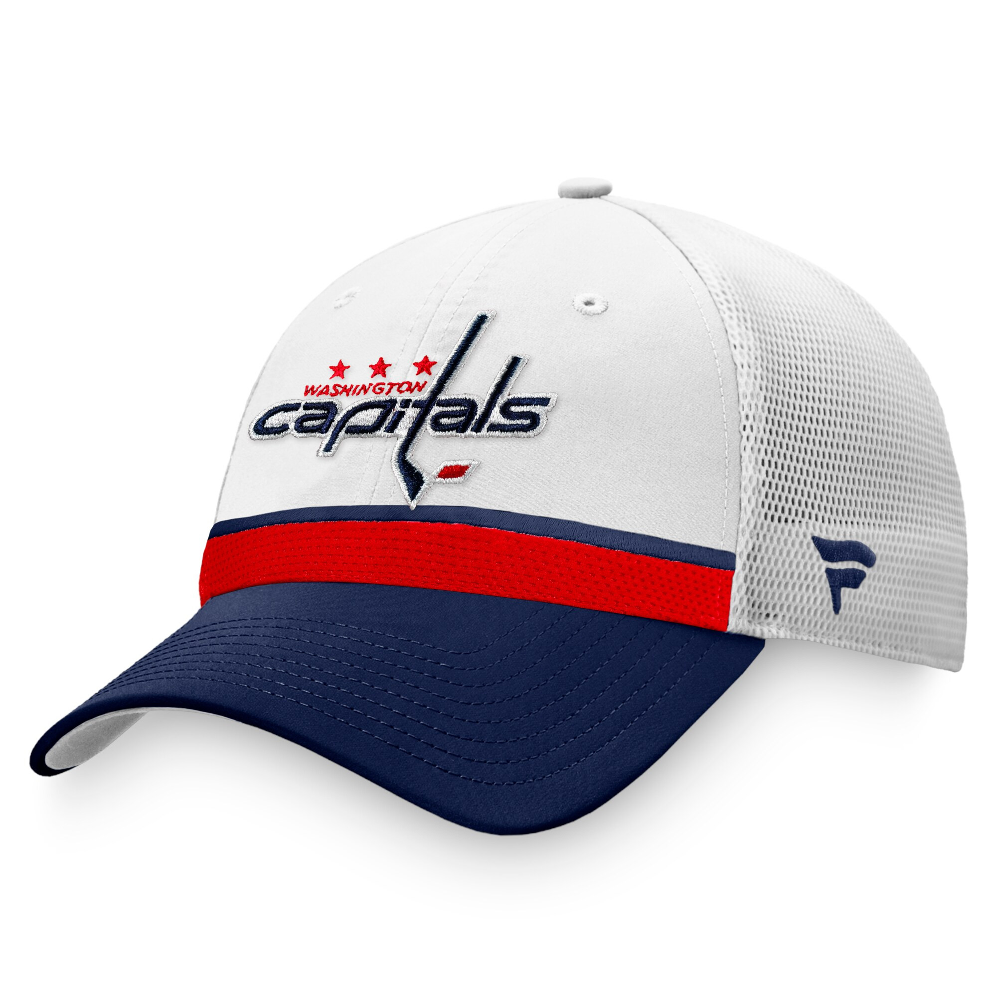 Men's Washington Capitals Fanatics Branded White/Navy 2021 NHL Draft Authentic Pro On Stage Truck... | NHL Shop