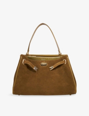 Dynamic Medium Suede Shoulder Bag | Selfridges