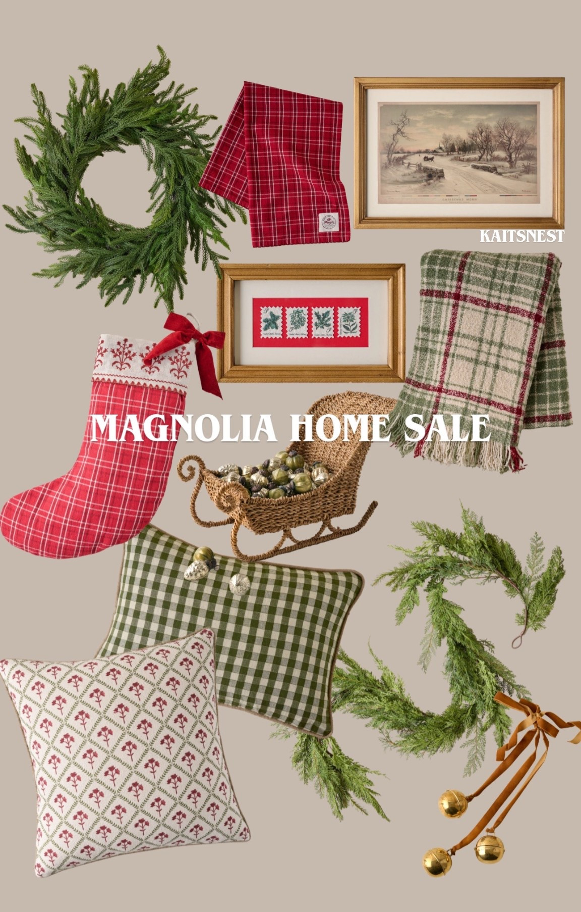Magnolia home holiday decor sale. Black Friday sale. Christmas home decor. Traditional Christmas. 

#LTKHoliday #LTKHome #LTKSeasonal