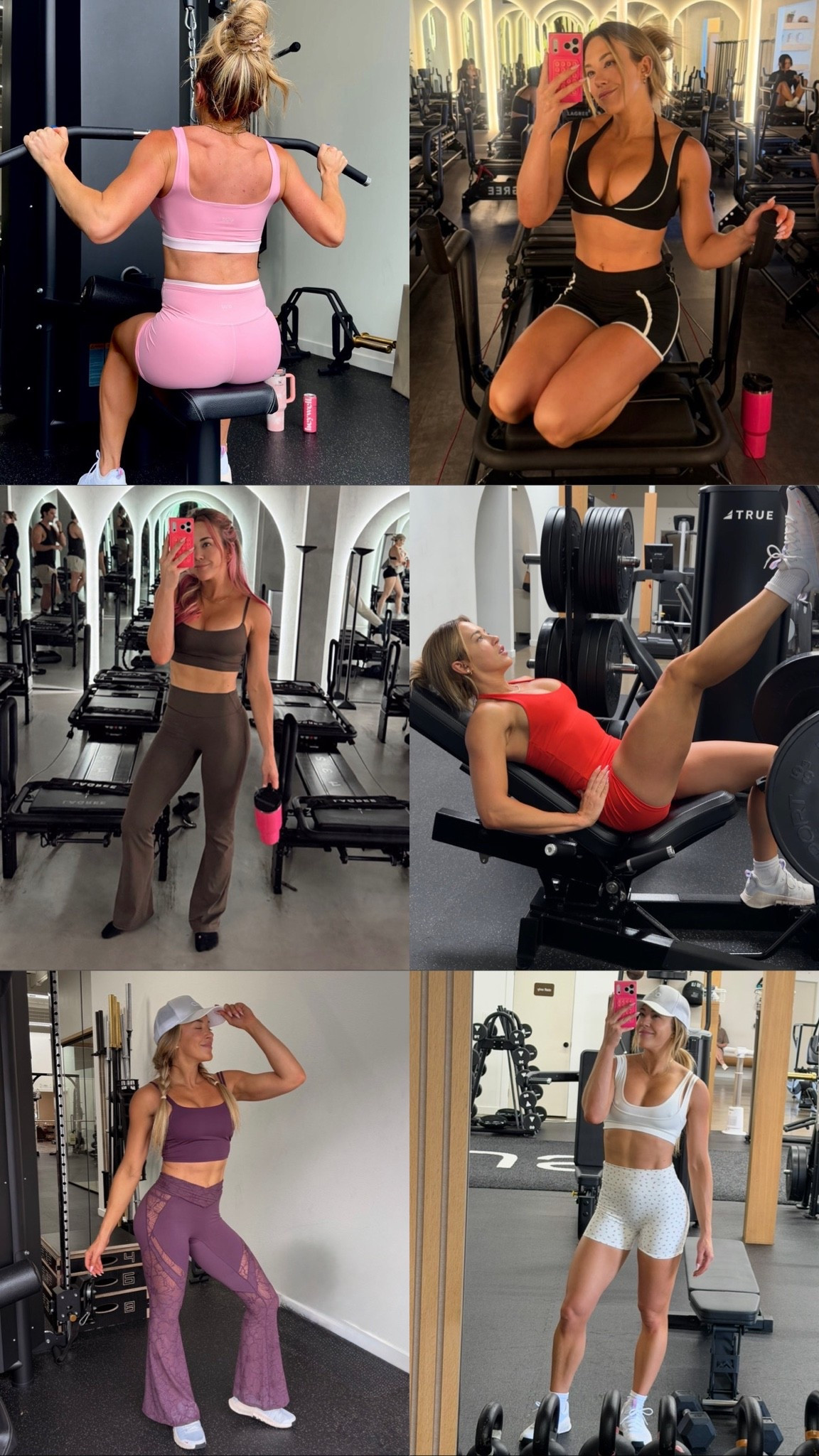 Recent workout sets!

#LTKdayinmylife #LTKfitnessgoals #LTKootd