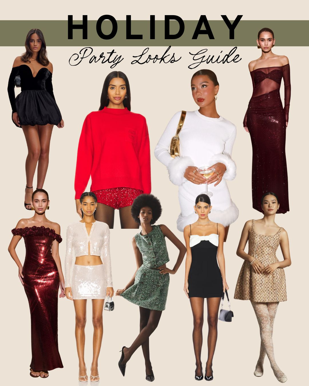 Need a look for your holiday party? Found all the sparkling, festive outfits for you here! 

 #LTKCyberWeek #LTKHoliday #LTKSeasonal