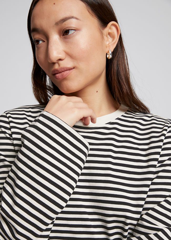 Relaxed Organic Cotton Jersey Top | & Other Stories (EU + UK)
