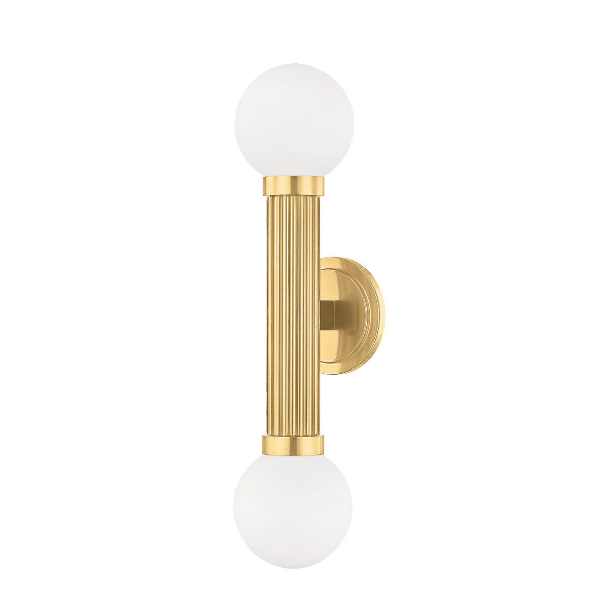 Notebook Aged Brass Wall Sconce | Mintly Home