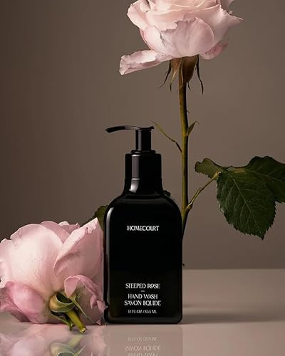 Homecourt Hand Wash, Gently Cleanses & Hydrates, Removes Dirt & Debris Without Irritating Skin, Clean Formula, Steeped Rose, 12 fl oz, 2.0 | Amazon (US)
