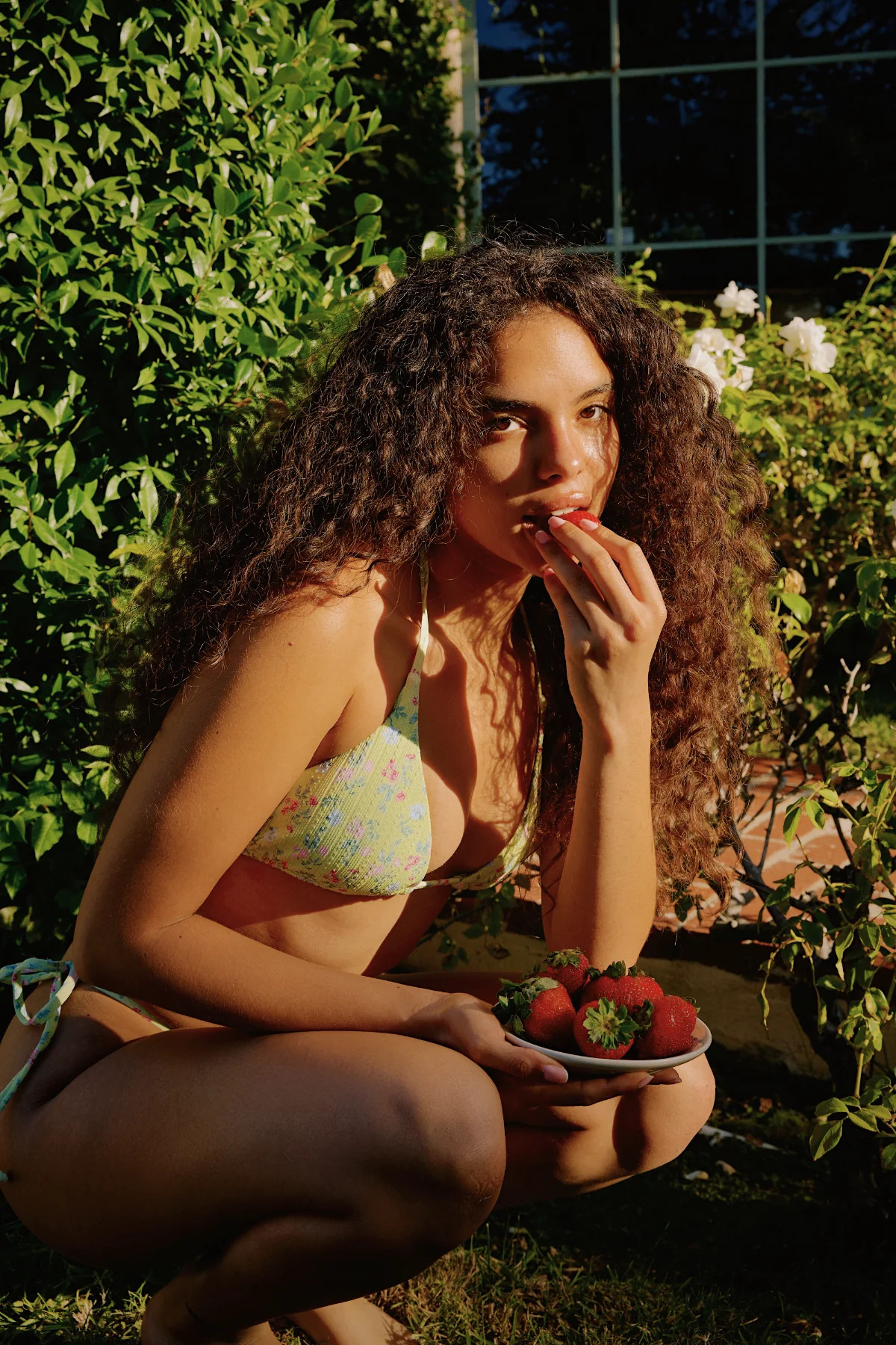 Palm Tie Back Triangle Bikini Top | Dippin Daisys | Sustainable Swimwear and Fashion Essentials | Dippin Daisys
