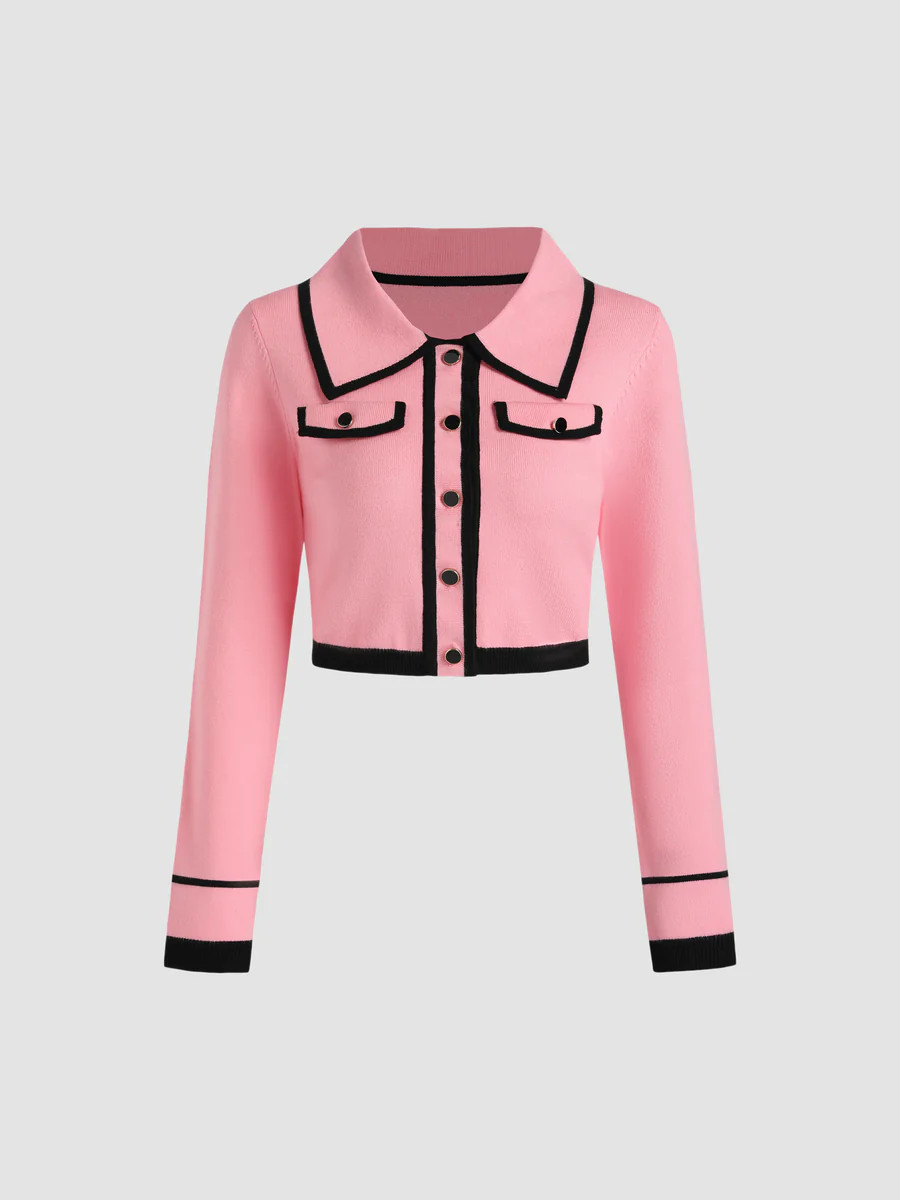 Elegant Girl Knit Jacket | Cider