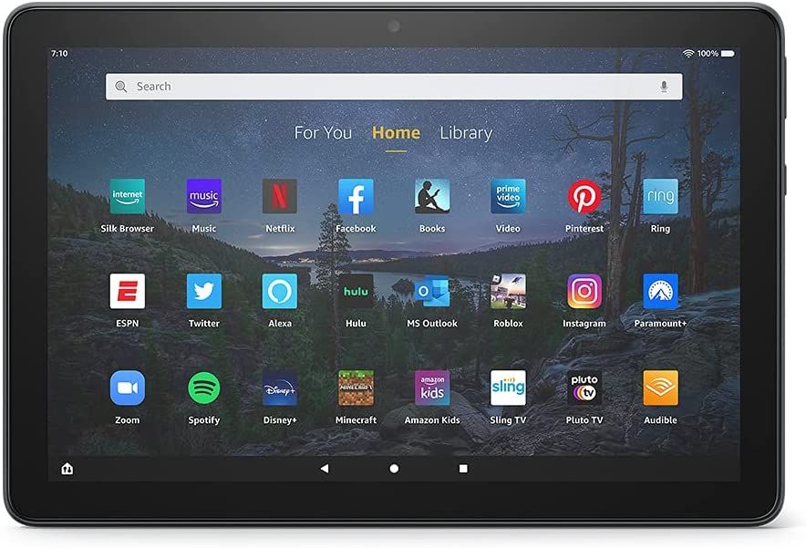 Introducing Fire HD 10 Plus tablet, 10.1", 1080p Full HD, 32 GB, latest model (2021 release), Sla... | Amazon (US)