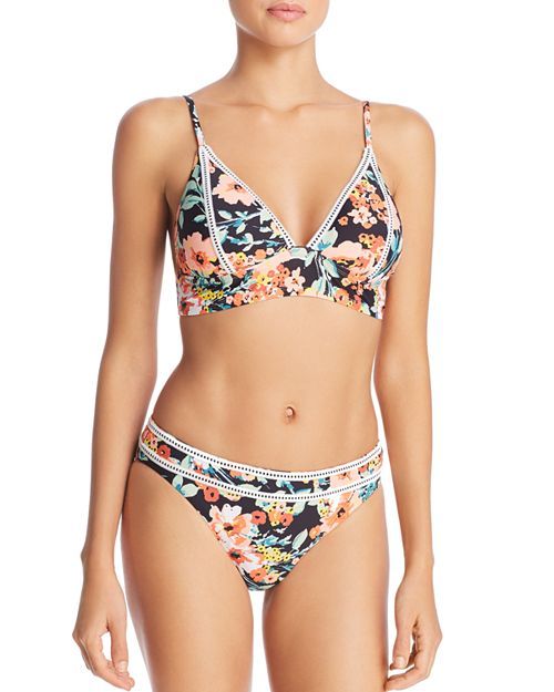 Lucky Brand Wild Flower Triangle Bikini Top & Hipster Bikini Bottom Back to Results | Bloomingdale's (US)