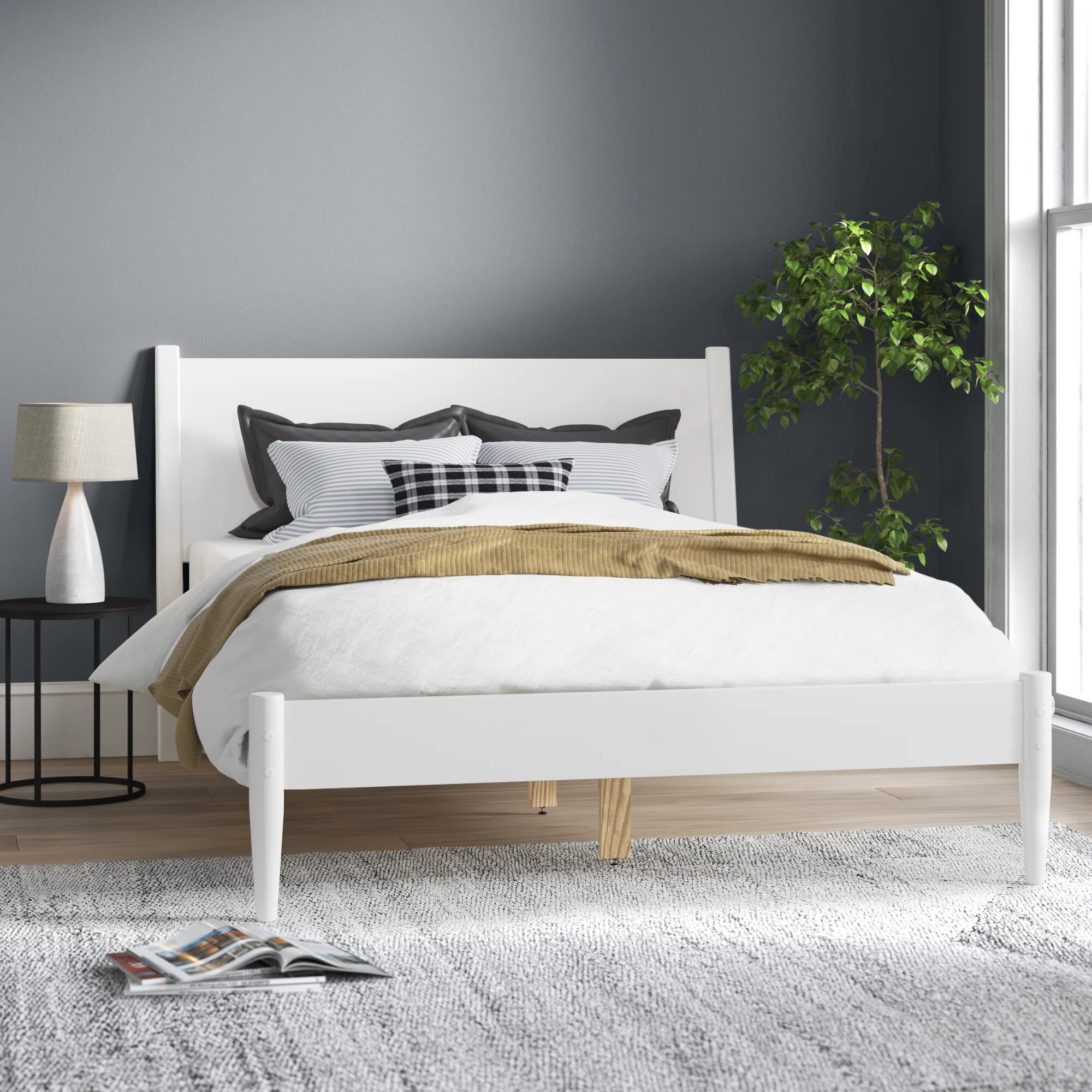 Ashlie Solid Wood Platform Bed | Wayfair North America