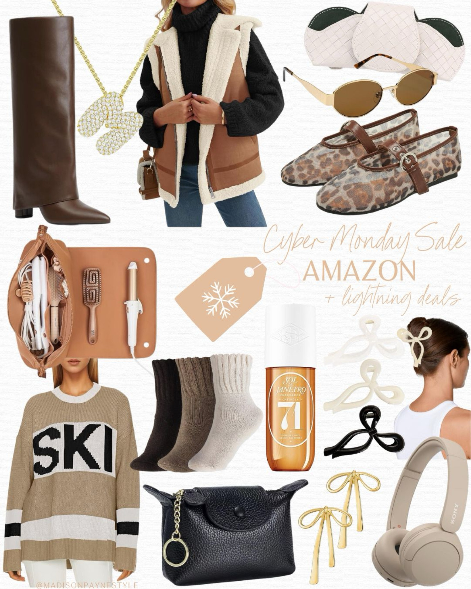 AMAZON Cyber Week Sale + lightning deals ⚡️ today’s deals from Amazon but hurry because lightning deals don’t last long! 

Cyber Monday, cyber week, cyber Monday sale, cyber Monday deals, Amazon cyber Monday, Amazon, Amazon deals, Amazon sale, Amazon sweater, Amazon shoes, Amazon boots, Amazon jewelry, bows, bow trend, bow earrings, Amazon electronics, Madison Payne 

#LTKSeasonal #LTKCyberWeek #LTKSaleAlert