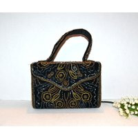 Vintage Purse Box With Beading | Etsy (US)