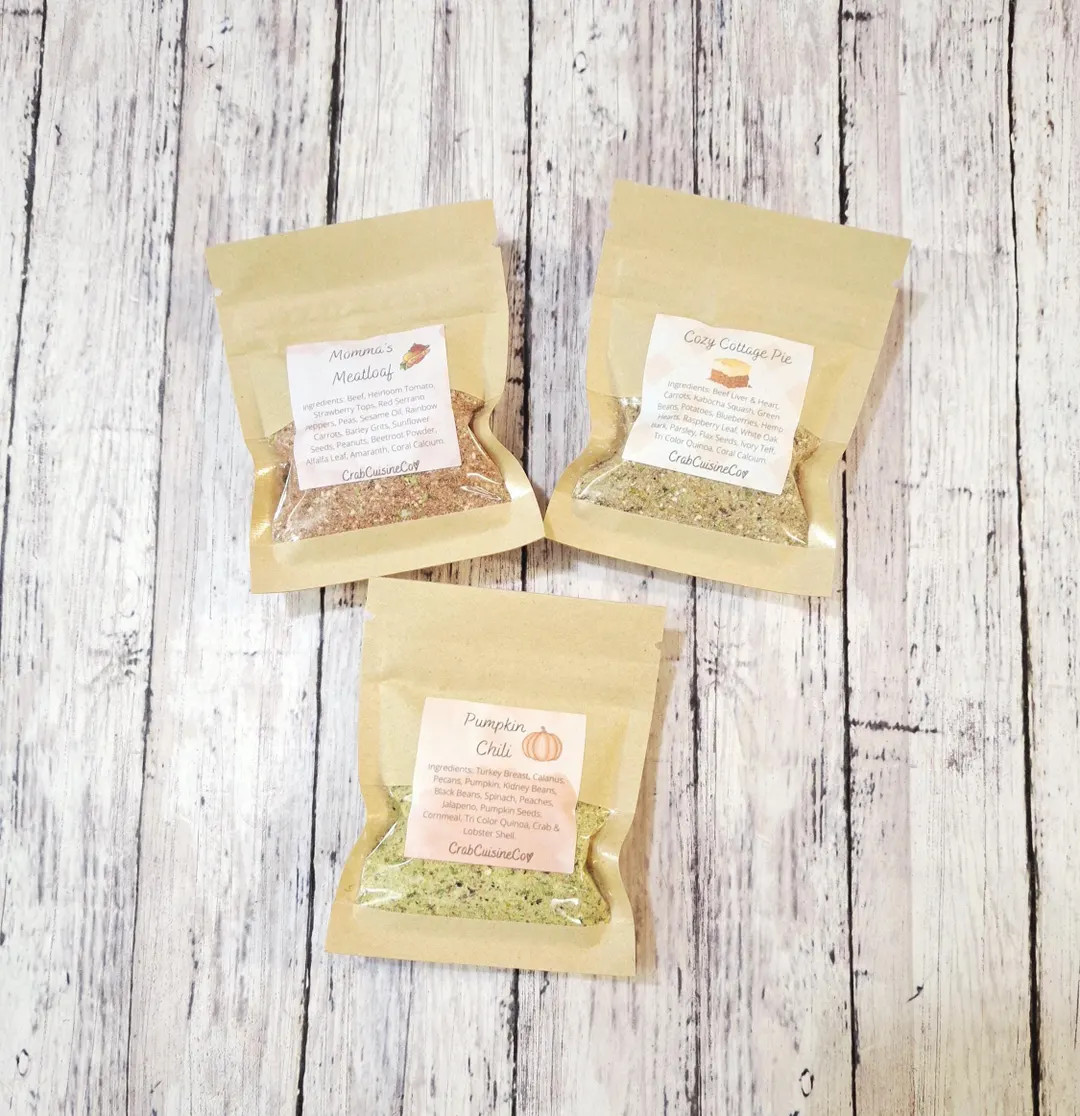 Cozy Comfort Bundle - Homemade Hermit Crab Food - 3 Piece Set - Crabcuisineco - Etsy | Etsy (US)