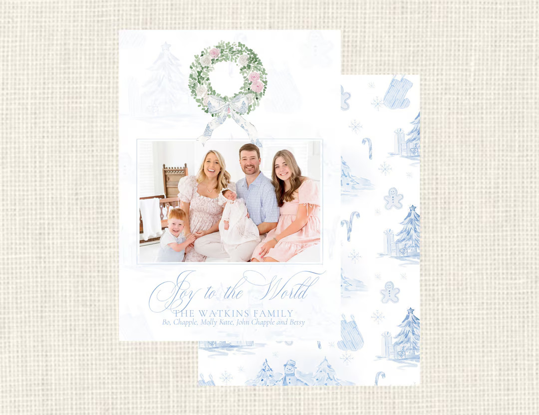 Watercolor Christmas Cards - Chapple Chandler | Etsy (US)