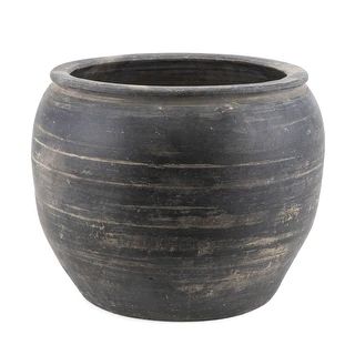 Product Overview Chevron DownDescriptionDetails:Vintage Pottery Water Jar - M. Vintage jar, circ... | Bed Bath & Beyond