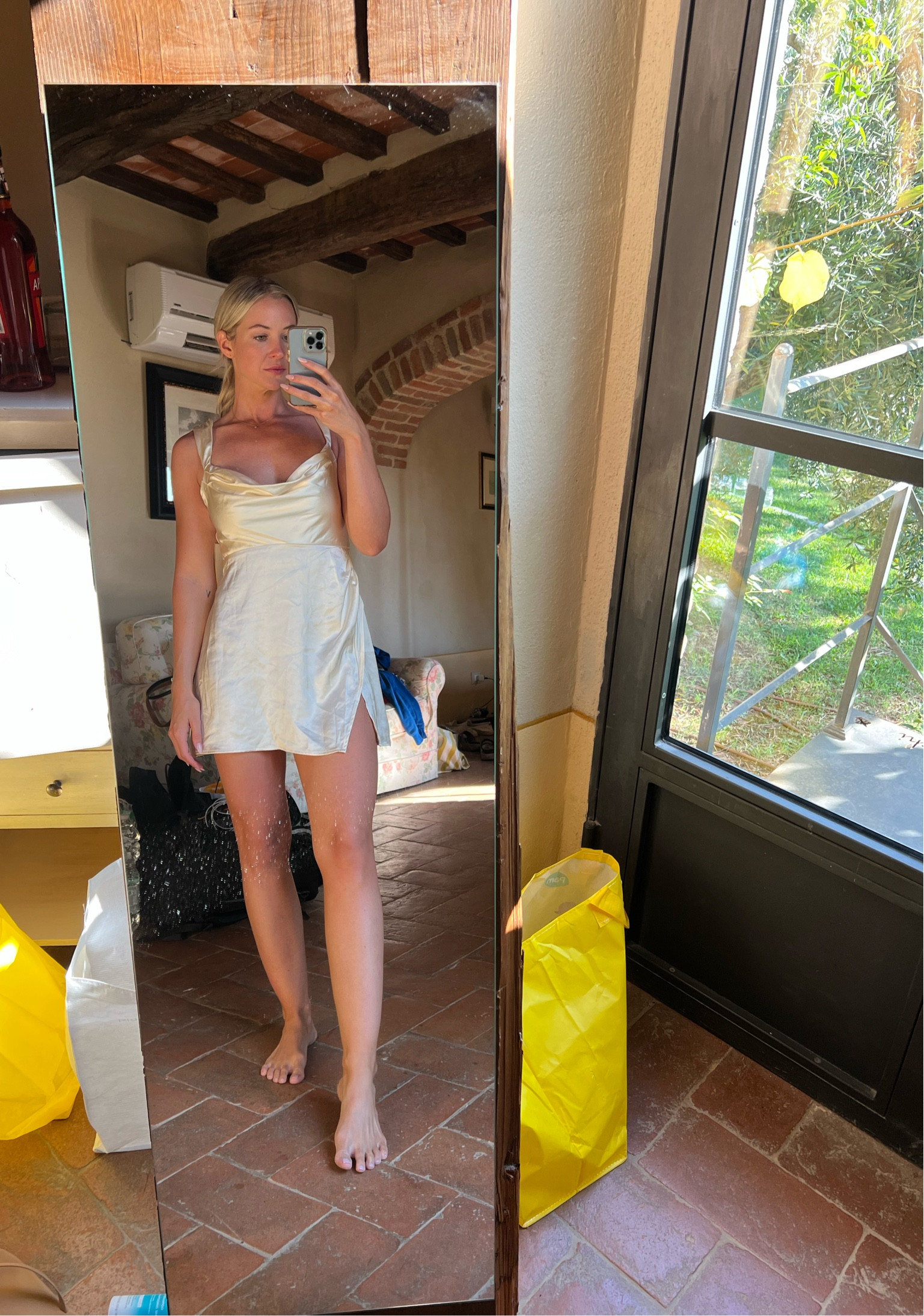 A beautiful ivory dress for brides! Perfect for bachelorette party or reception party! 

#LTKfindsunder100 #LTKwedding