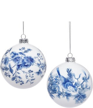 Mark Roberts Holiday Collection 6-Piece Assorted Chinoiserie Ball Ornament Set | Dillard's | Dillard's