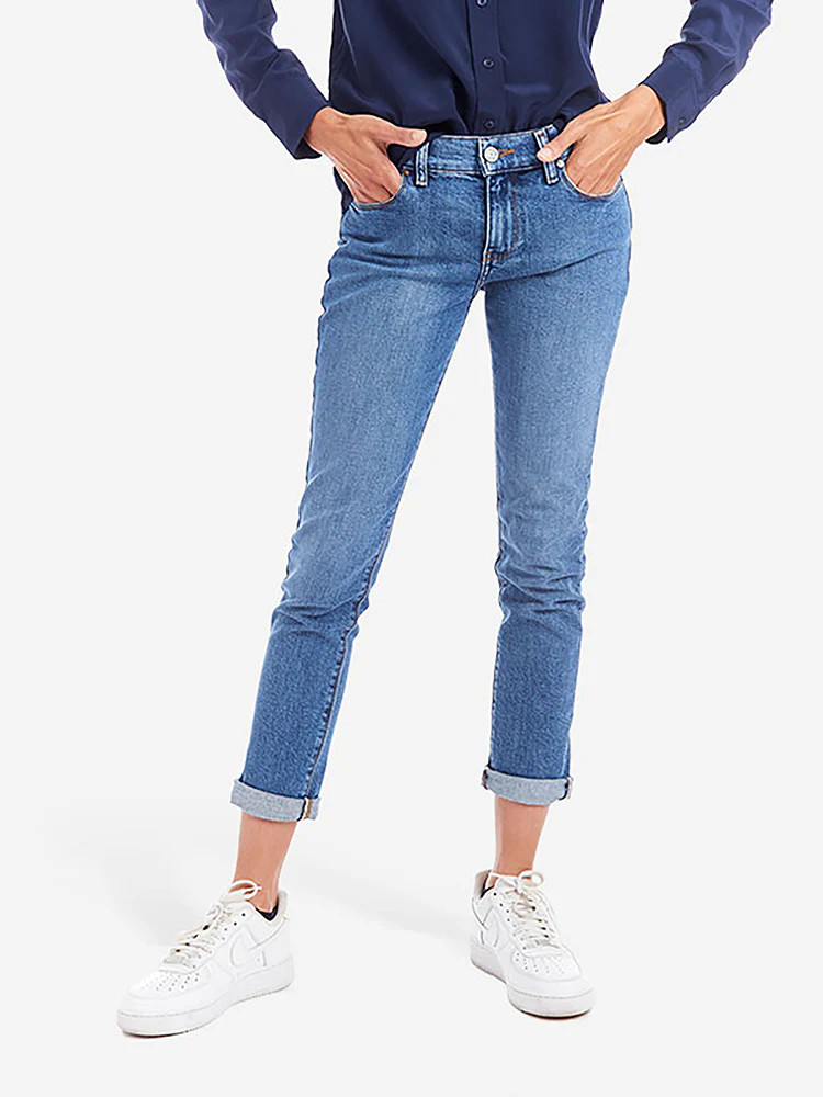 Women's Slim Boyfriend Warren Jeans - Mott & Bow | Mott & Bow