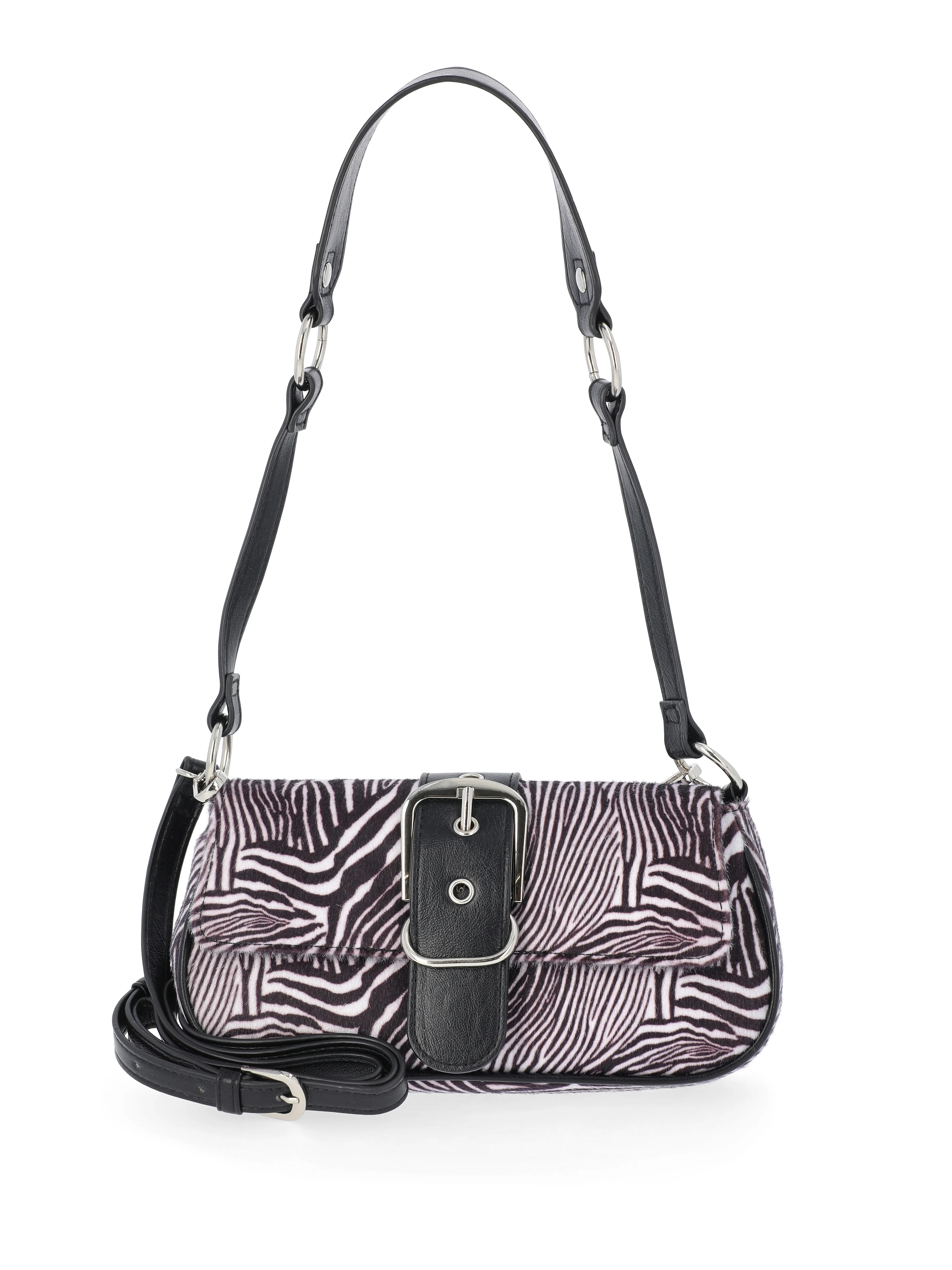 No Boundaries Women's Shoulder Bag, Zebra - Walmart.com | Walmart (US)