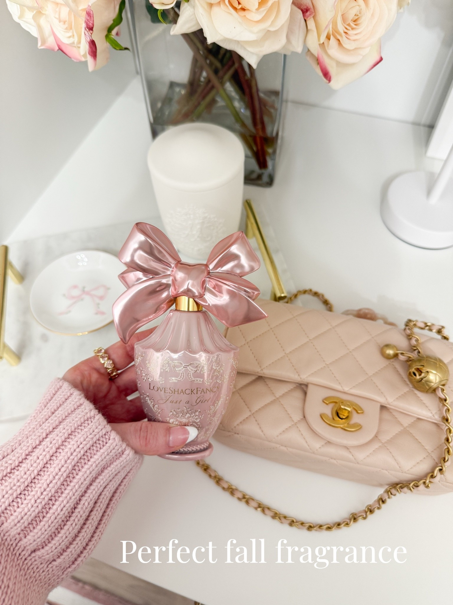 Fall essentials 🎀 this @LoveShackFancy @Sephora perfume is a perfect warm, vanilla fall scent 🤍

#LTKSaleAlert #LTKSeasonal #LTKBeauty