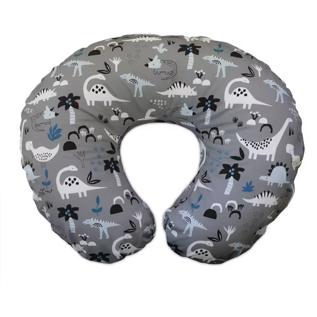 Boppy Original Feeding and Infant Support Pillow - Gray Dinosaurs | Target