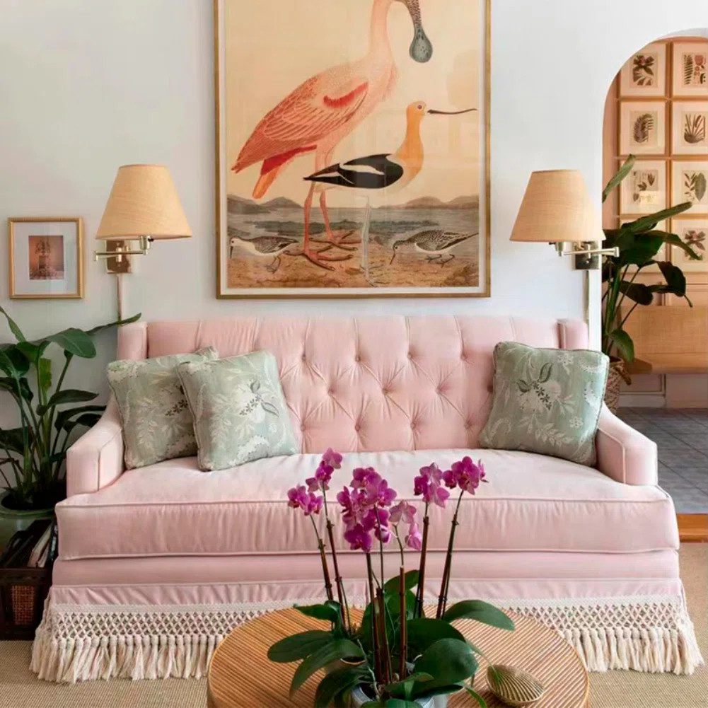 French Retro and Simple Living Room Sofa | Wayfair North America